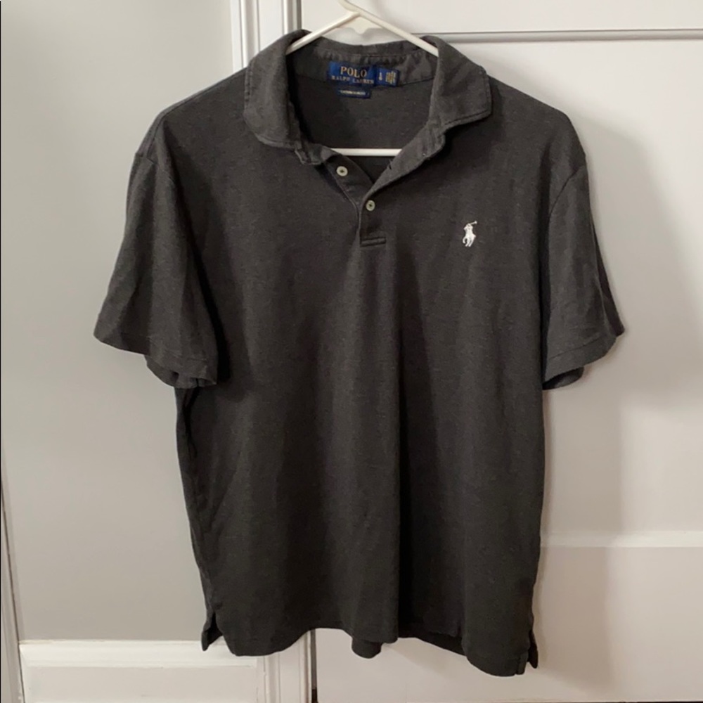 Men’s Large Grey Polo Shirt